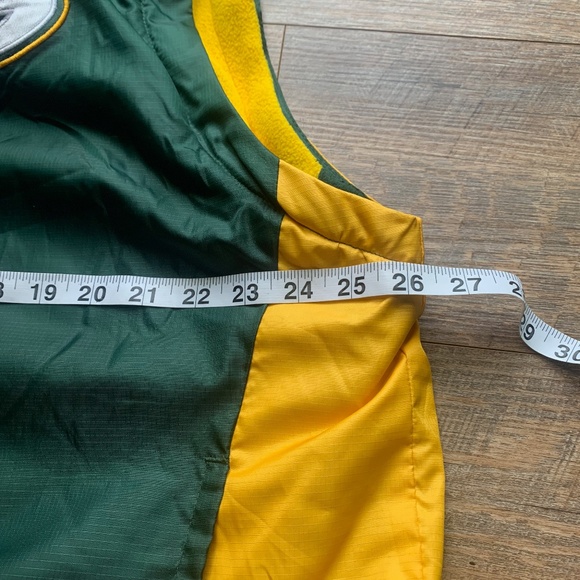 Green Bay Packer NFL Jacket/Vest Reversible 4 n 1 Jacket Sz Large - Picture 7 of 9